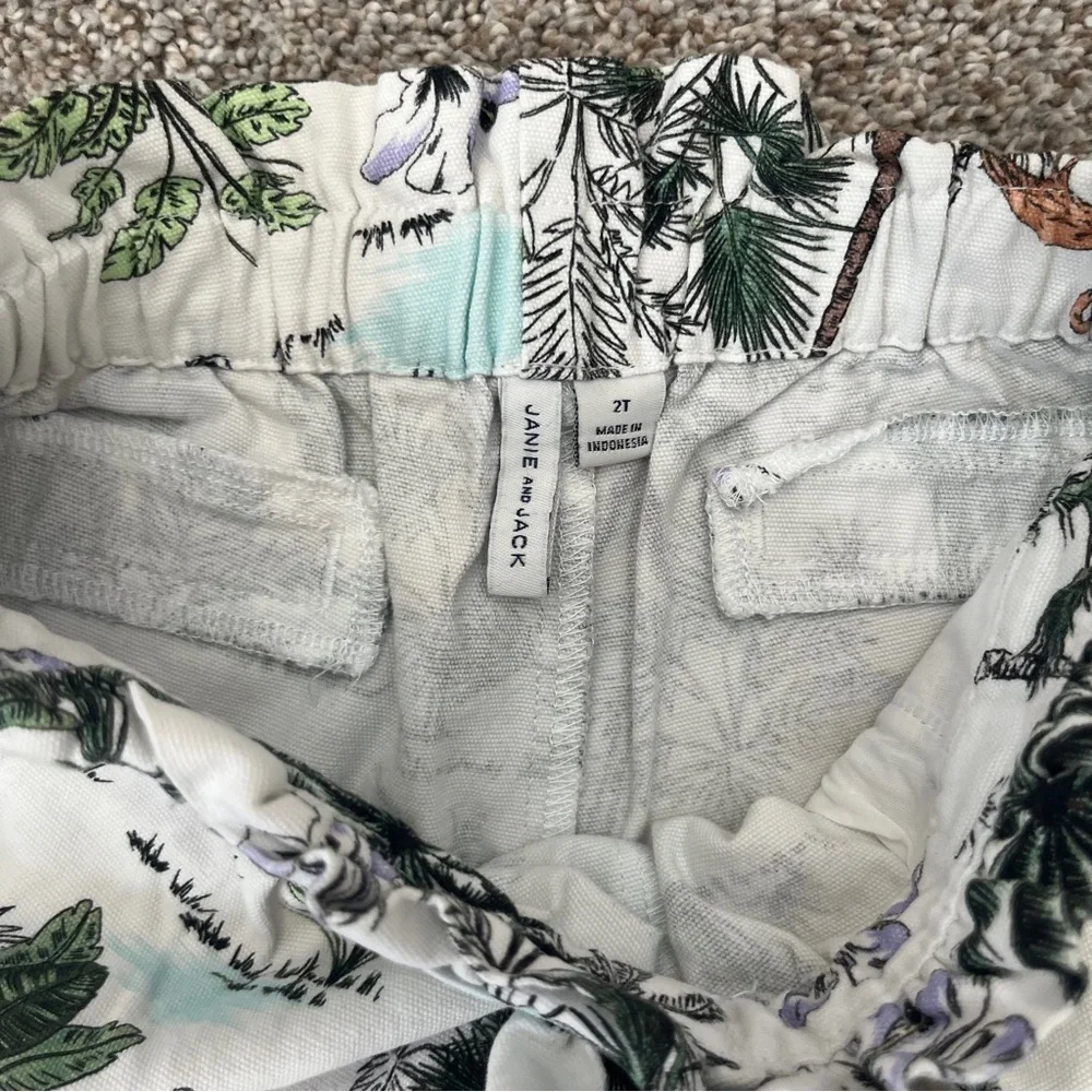 2T Janie and Jack Tropical Shorts - Picture 4 of 5